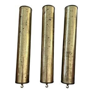 Howard Miller authentic Grandfather Clock Hanging Weights Set of 3 Used See Pics